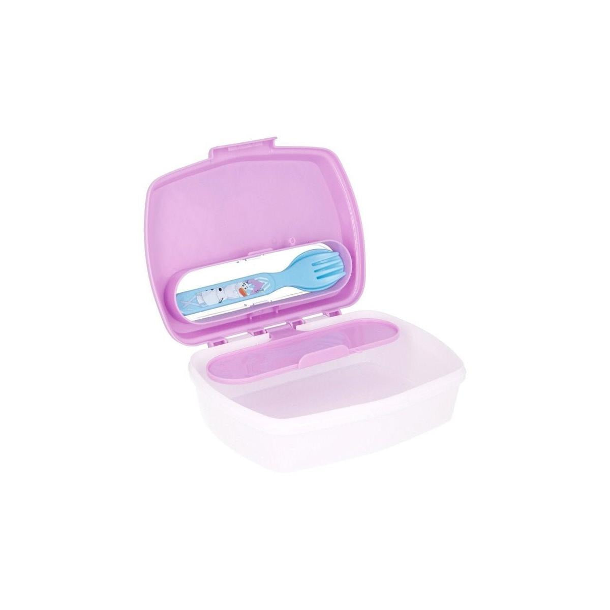 SANDWICHERA RECTANGULAR CON CUBIERTOS FROZEN - ILUSION SHOP