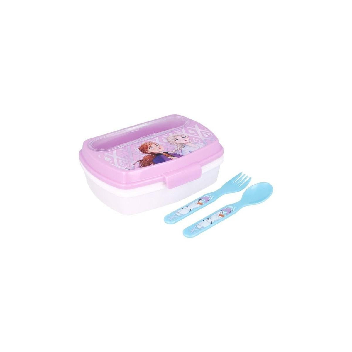SANDWICHERA RECTANGULAR CON CUBIERTOS FROZEN - ILUSION SHOP