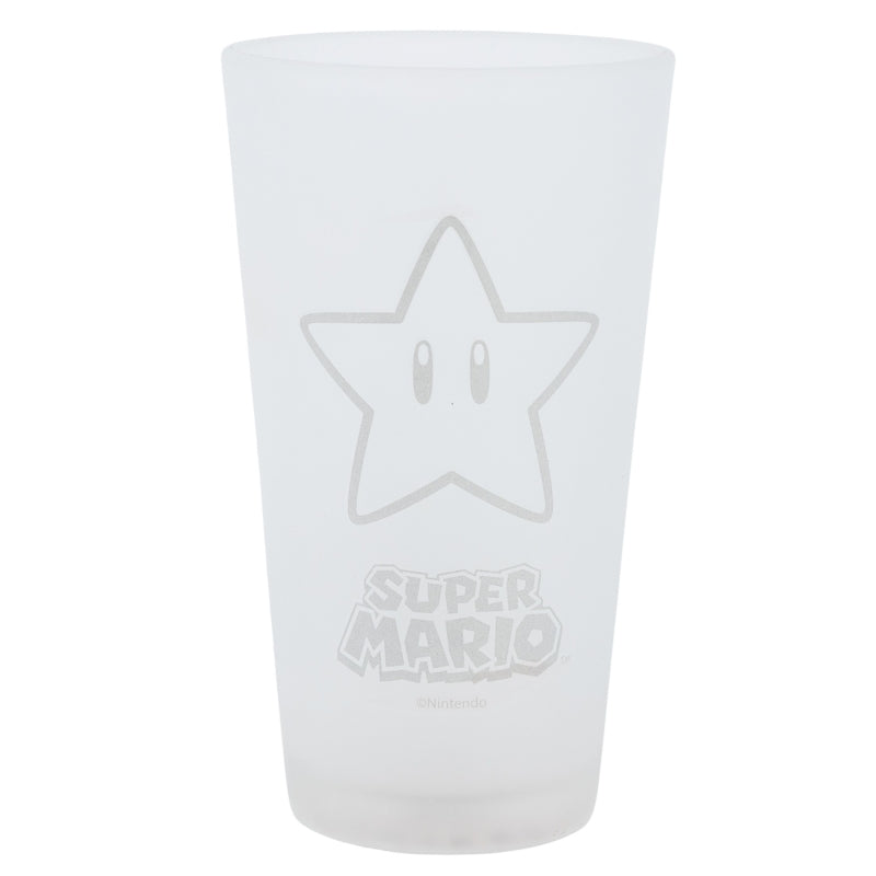SET 2 VASOS CRISTAL 490 ML SUPER MARIO