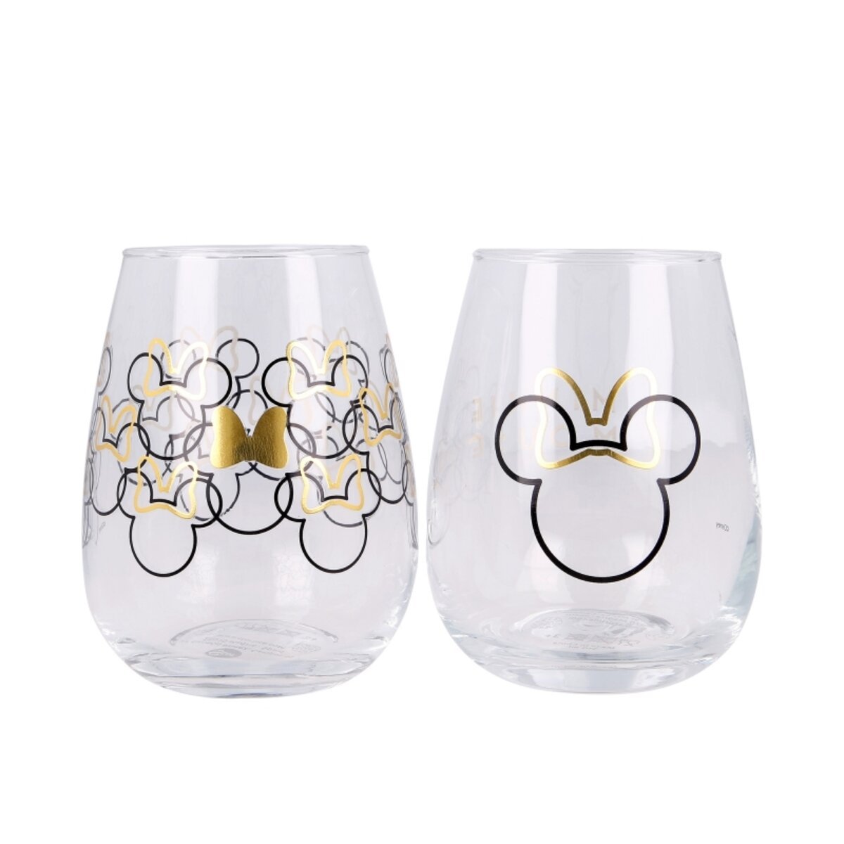 SET 2 VASOS DE CRISTAL MINNIE - ILUSION SHOP