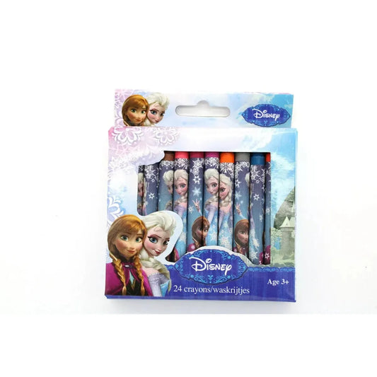 SET 24 CRAYON COLOREABLES DISNEY FROZEN - ILUSION SHOP