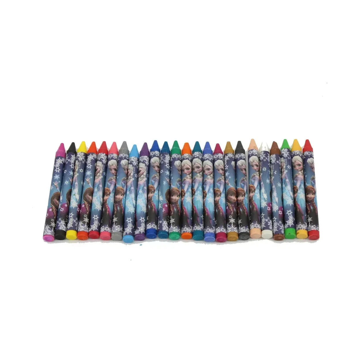 SET 24 CRAYON COLOREABLES DISNEY FROZEN - ILUSION SHOP