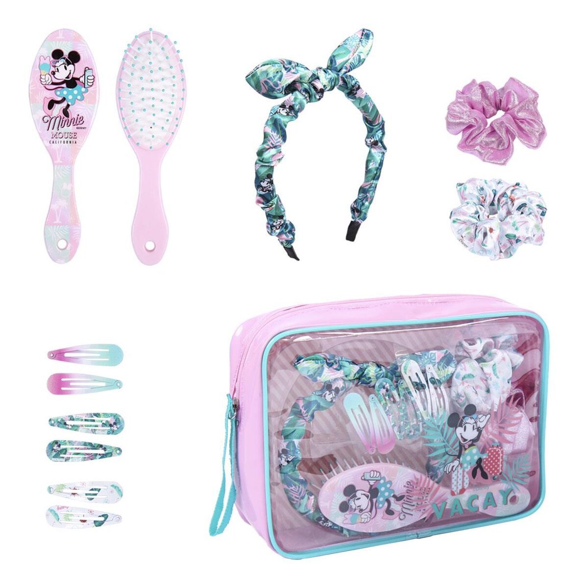 SET DE BELLEZA BOLSITO ACCESORIOS MINNIE - ILUSION SHOP