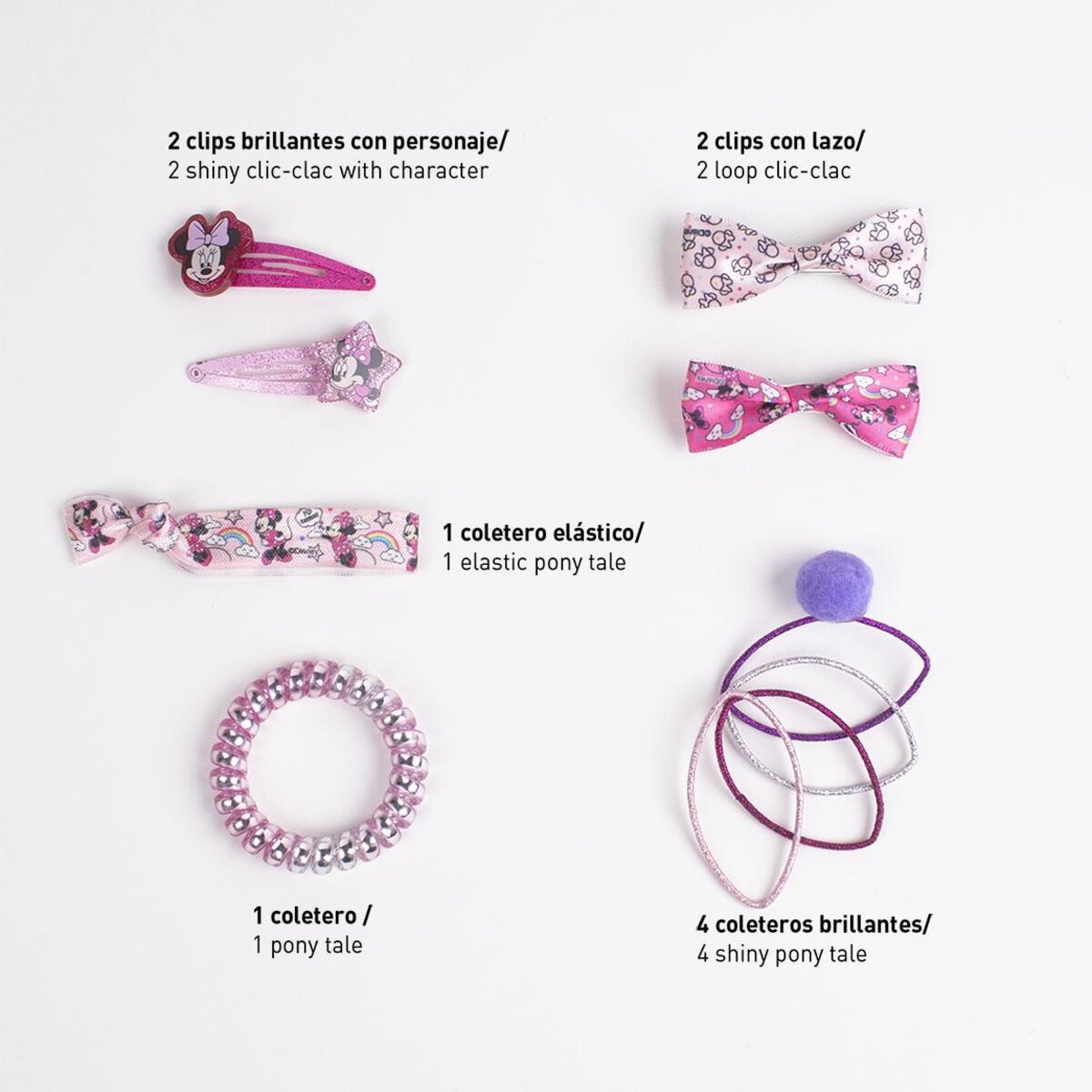 SET DE BELLEZA CAJA ACCESORIO MINNIE - ILUSION SHOP