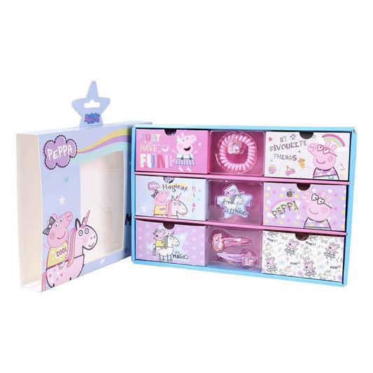 SET DE BELLEZA CAJA SORPRESA PEPPA PIG - ILUSION SHOP