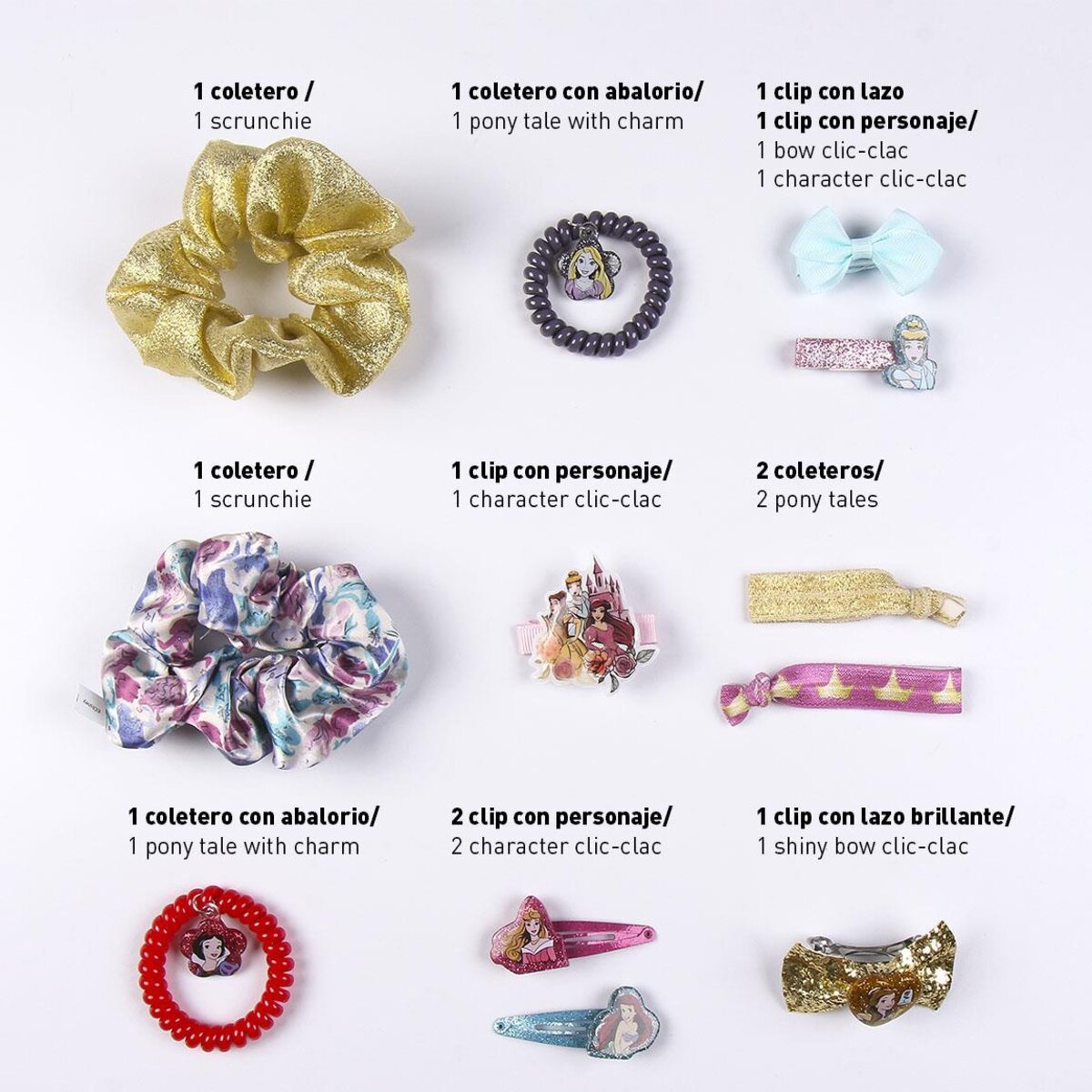 SET DE BELLEZA CAJA SORPRESA PRINCESS - ILUSION SHOP