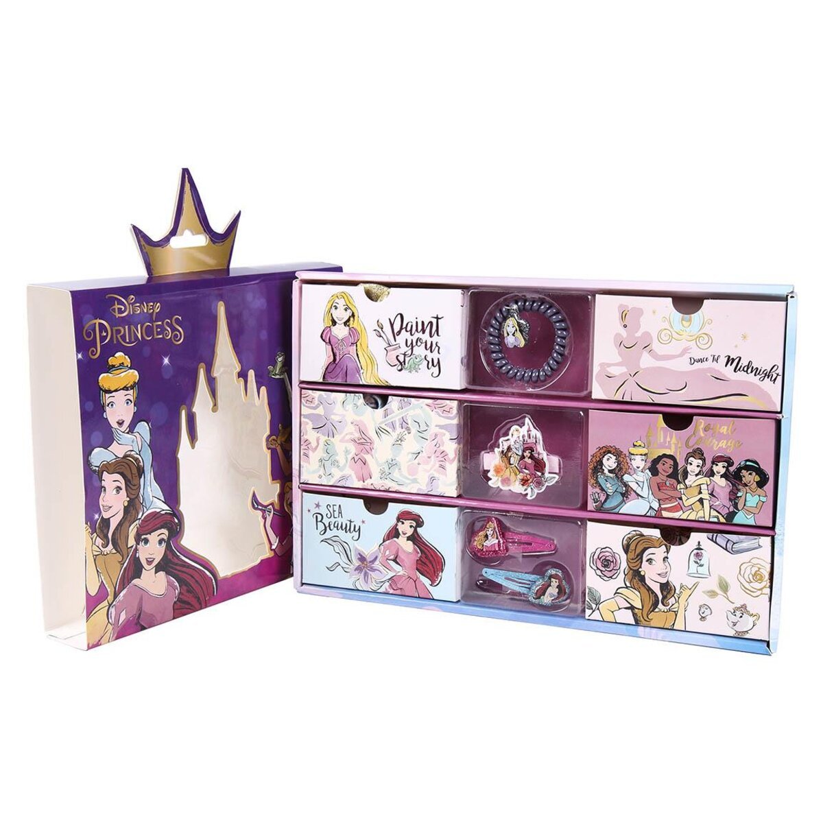 SET DE BELLEZA CAJA SORPRESA PRINCESS - ILUSION SHOP