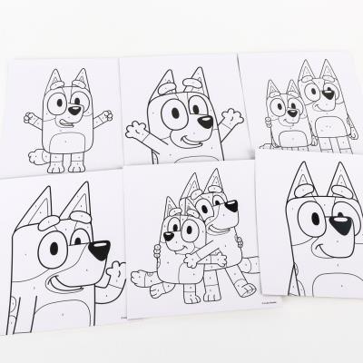 SET DE PAPELERÍA COLOREABLE BLUEY - ILUSION SHOP