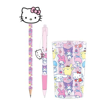 SET DE PAPELERÍA PORTALÁPICES HELLO KITTY - ILUSION SHOP