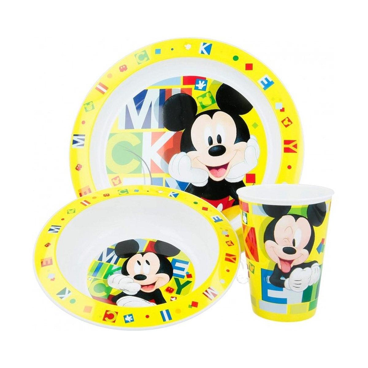 SET MICRO 3 PCS, MICKEY WATERCOLORS - ILUSION SHOP