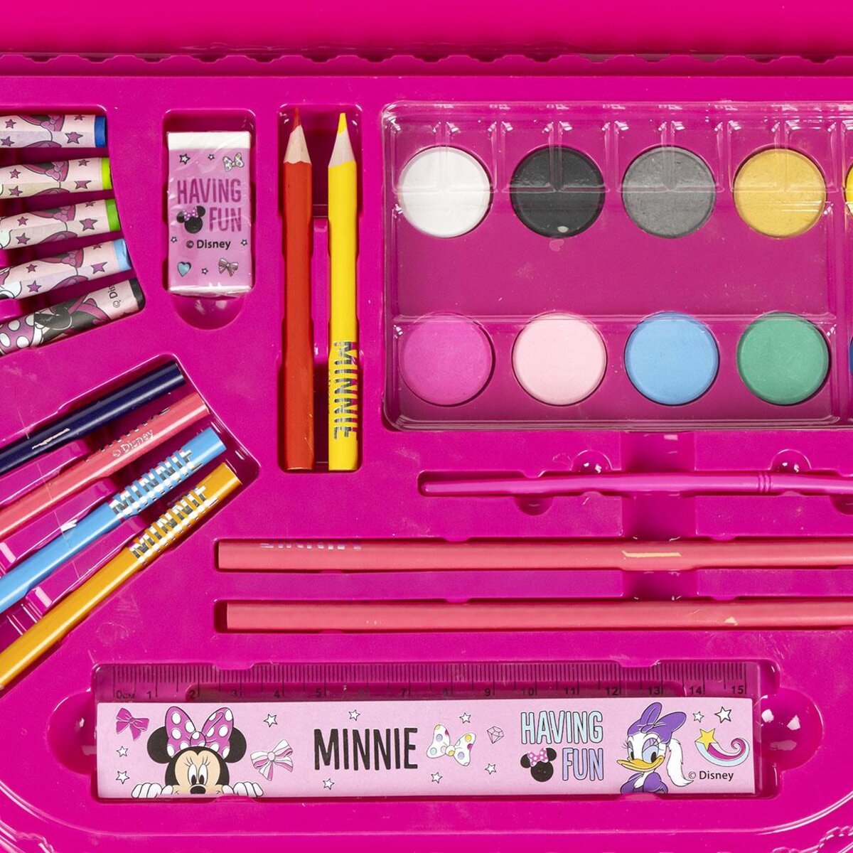 SET PAPELERIA COLOREABLE 50 PIEZAS MINNIE - ILUSION SHOP