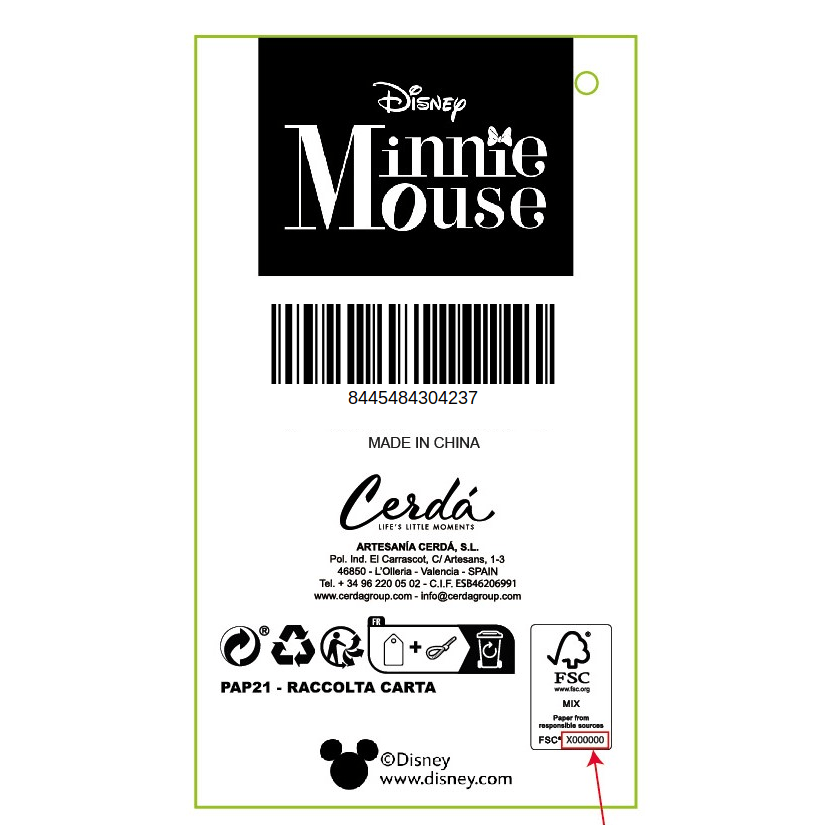 SET PAPELERIA COLOREABLE CAJA MINNIE - ILUSION SHOP