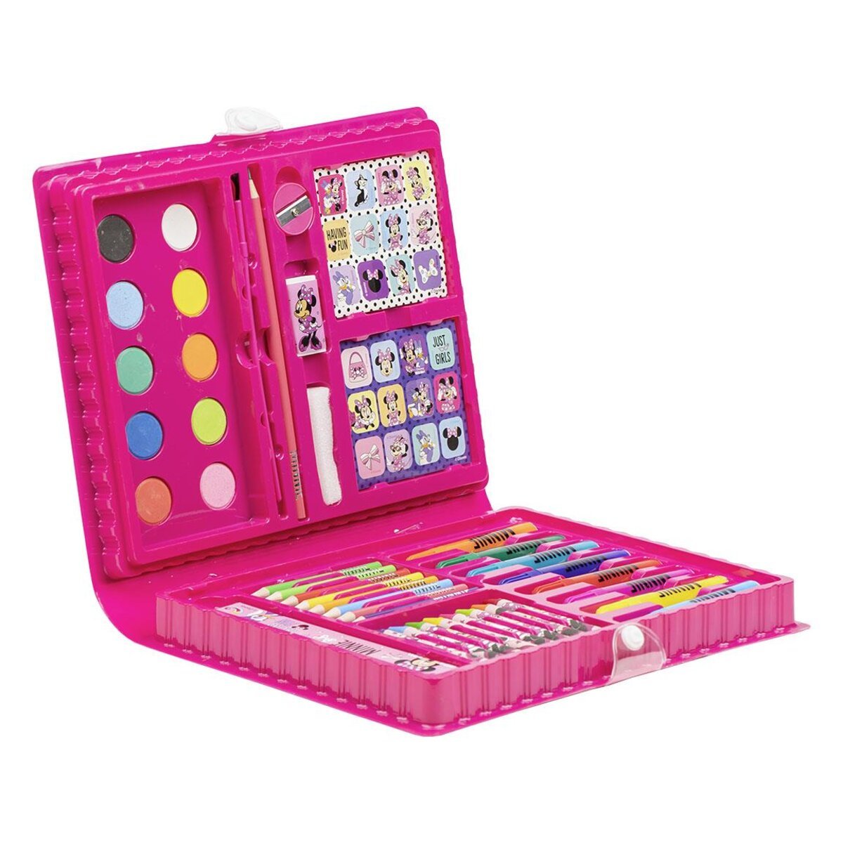 SET PAPELERIA COLOREABLE CAJA MINNIE - ILUSION SHOP