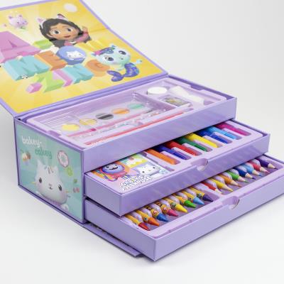 SET PAPELERÍA COLOREABLE MALETÍN GABBY´S DOLLHOUSE - ILUSION SHOP