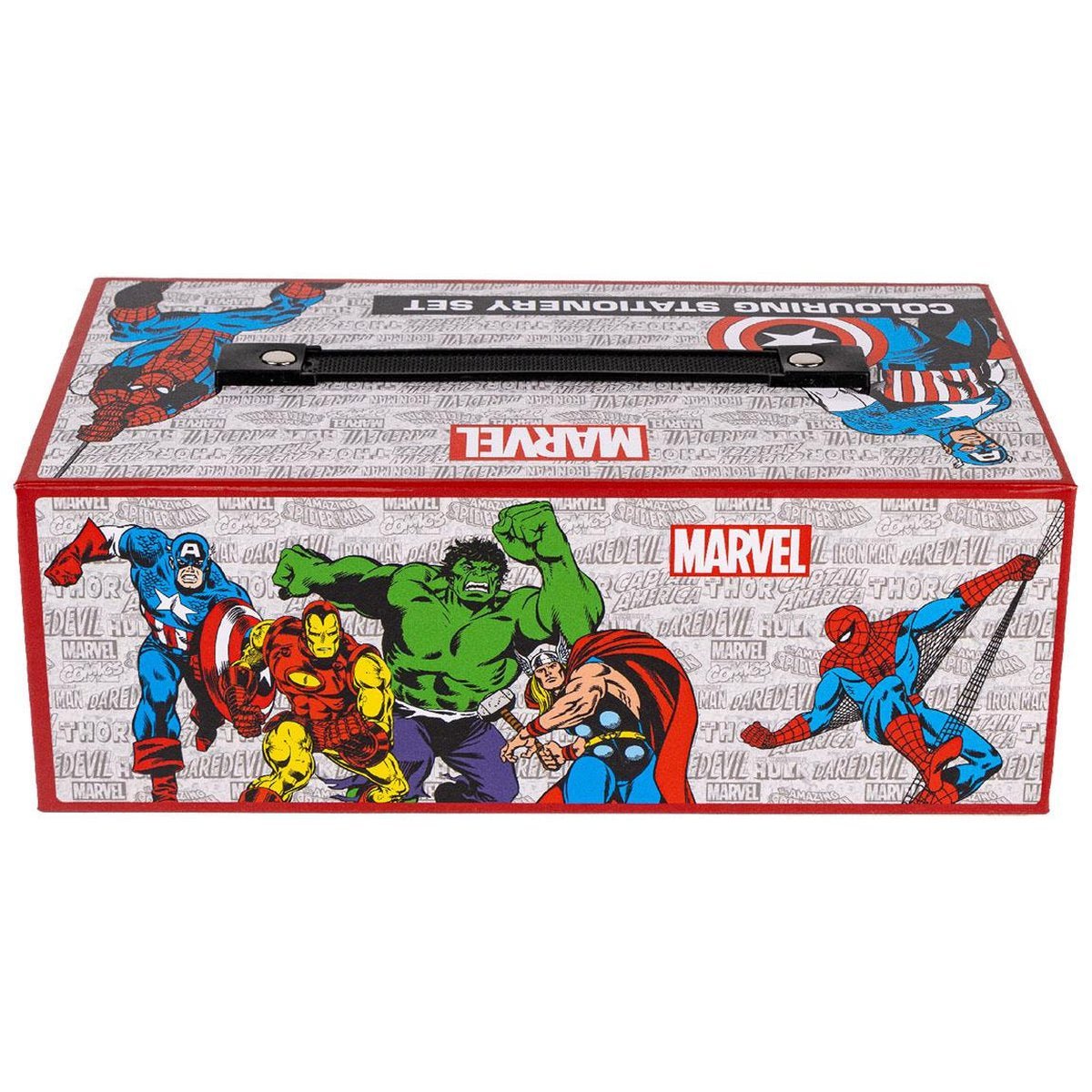 SET PAPELERIA COLOREABLE MALETIN MERVEL - ILUSION SHOP