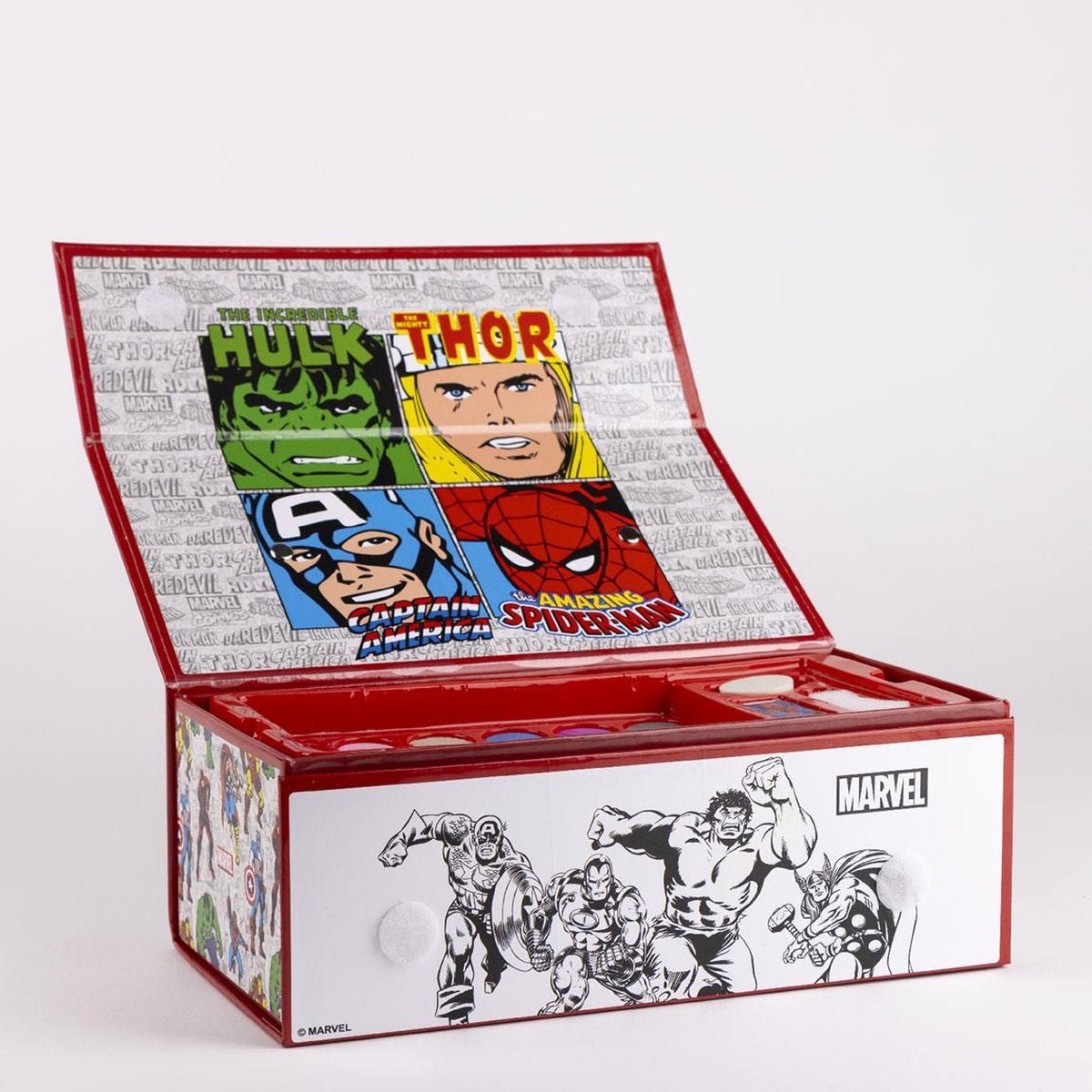 SET PAPELERIA COLOREABLE MALETIN MERVEL - ILUSION SHOP