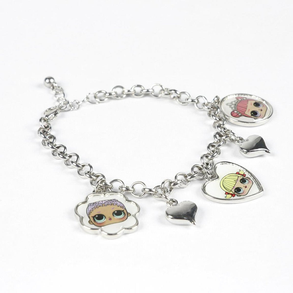 SET REGALO PULSERA METALICA CON CHARM LOL SURPRISE - ILUSION SHOP
