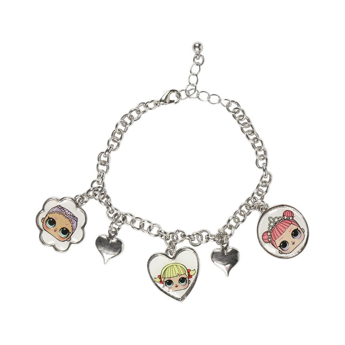 SET REGALO PULSERA METALICA CON CHARM LOL SURPRISE - ILUSION SHOP
