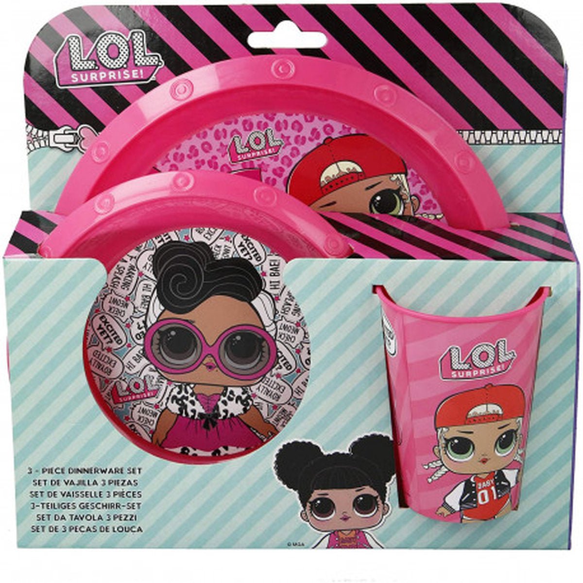 STOR SET EASY 3 PCS (PLATO, CUENCO Y VASO EASY - ILUSION SHOP