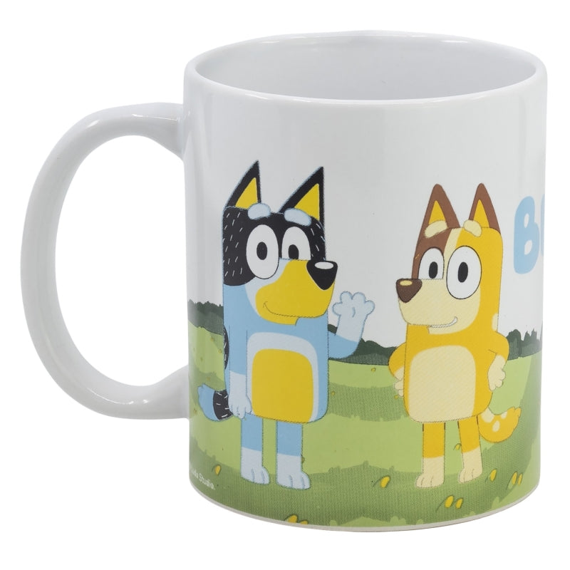 TAZA CERAMICA 325 ML EN CAJA DE REGALO BLUEY WALK