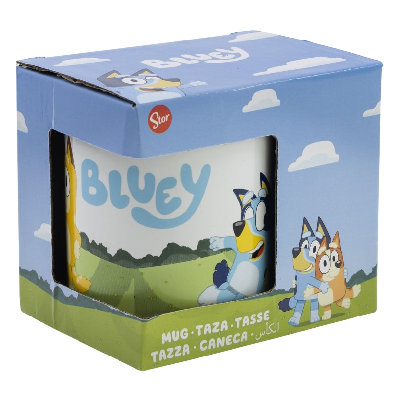 TAZA CERAMICA 325 ML EN CAJA DE REGALO BLUEY WALK