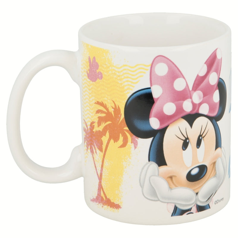 TAZA CERAMICA 325 ML EN CAJA REGALO MINNIE