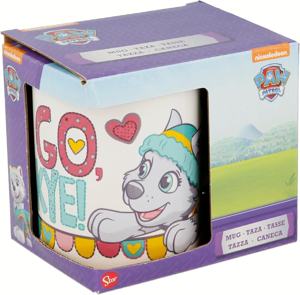 TAZA CERAMICA 325 ML PAW PATROL SKYE - ILUSION SHOP