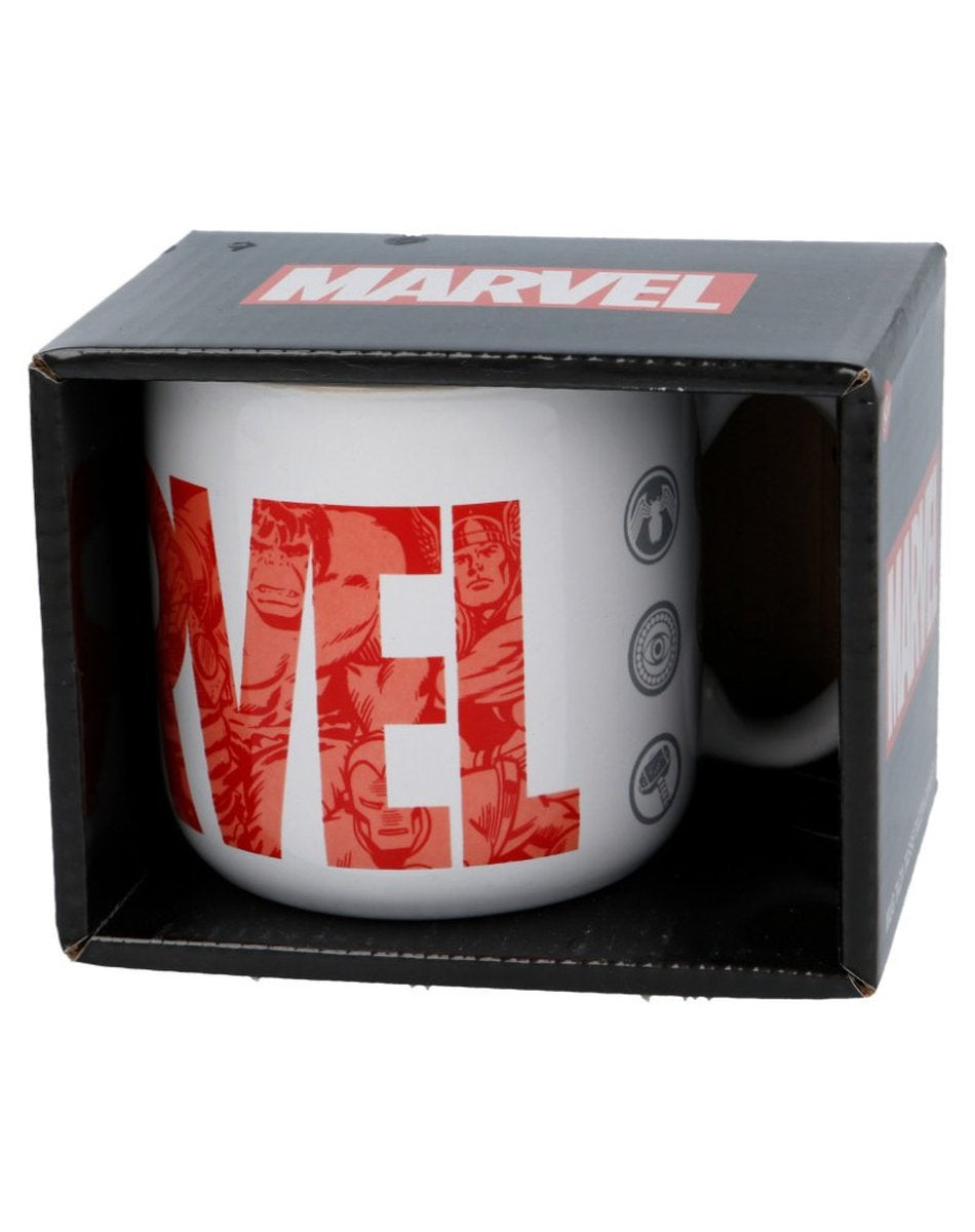ILUSION TAZA CERAMICA DESAYUNO 400 ML C MARVEL