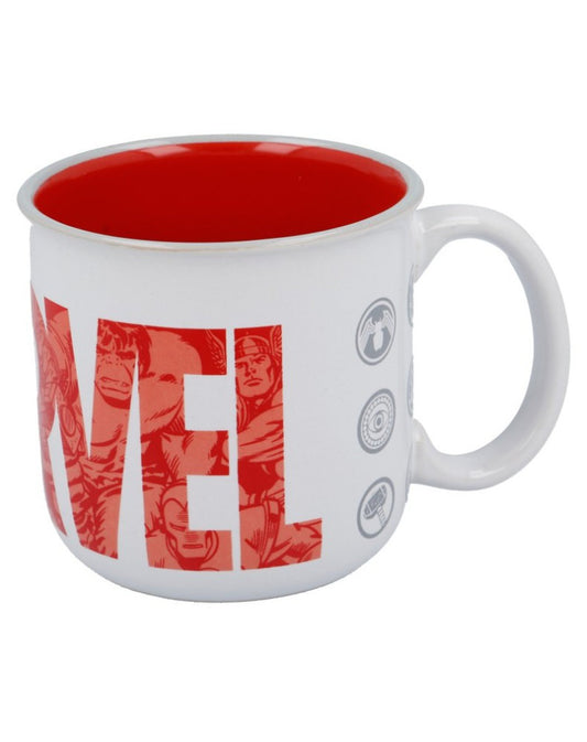ILUSION TAZA CERAMICA DESAYUNO 400 ML C MARVEL