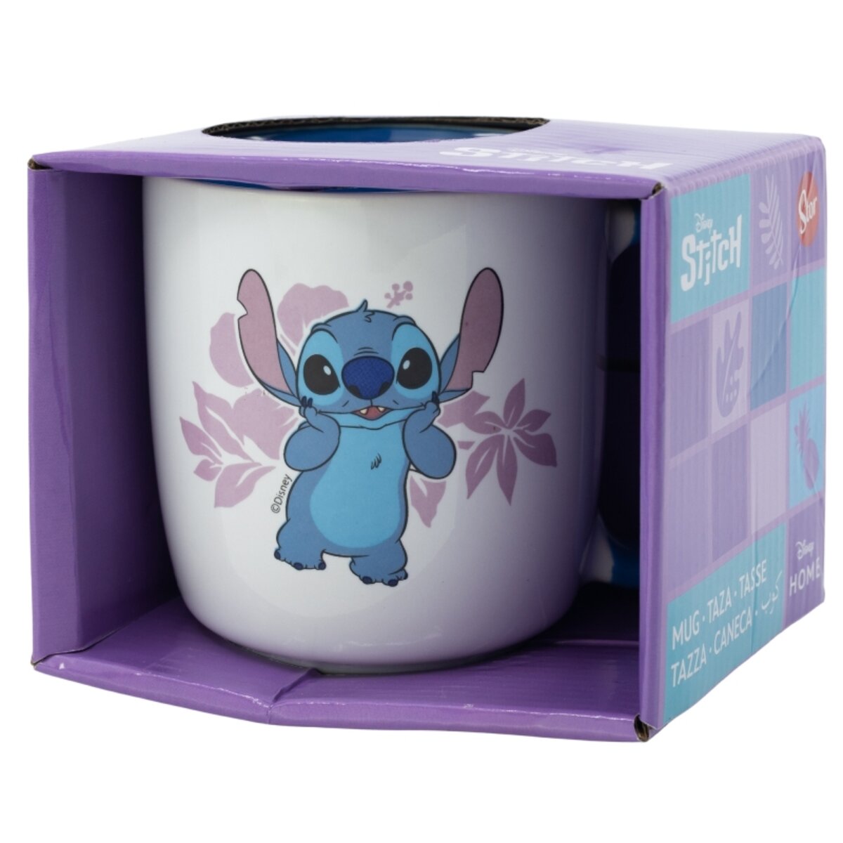 ILUSION TAZA CERAMICA ELITE 380 ML STITCH