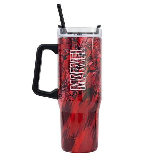 TAZA TERMO XL ACERO INOXIDABLE 940 ML AVENGERS - ILUSION SHOP