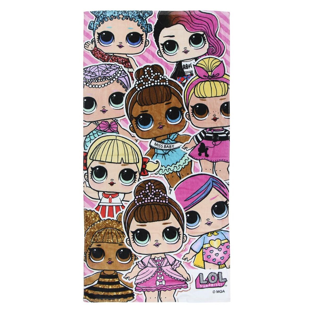 TOALLA ALGODÓN LOL SURPRISE - ILUSION SHOP