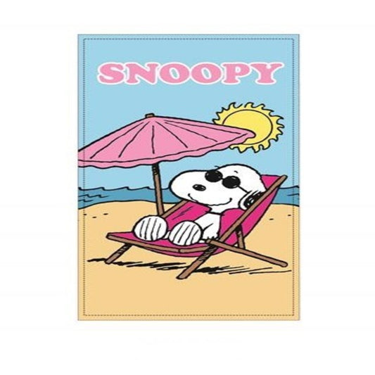 TOALLA PLAYA MICROFIBRA SNOOPY - ILUSION SHOP