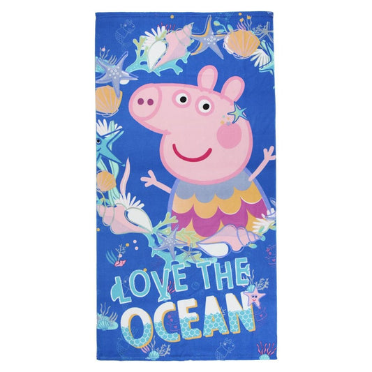 TOALLAS MICROFIBRA PEPPA PIG - ILUSION SHOP