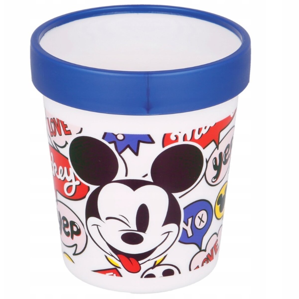 VASO ANTIDESLIZANTE BICOLOR 260 ML MICKEY - ILUSION SHOP