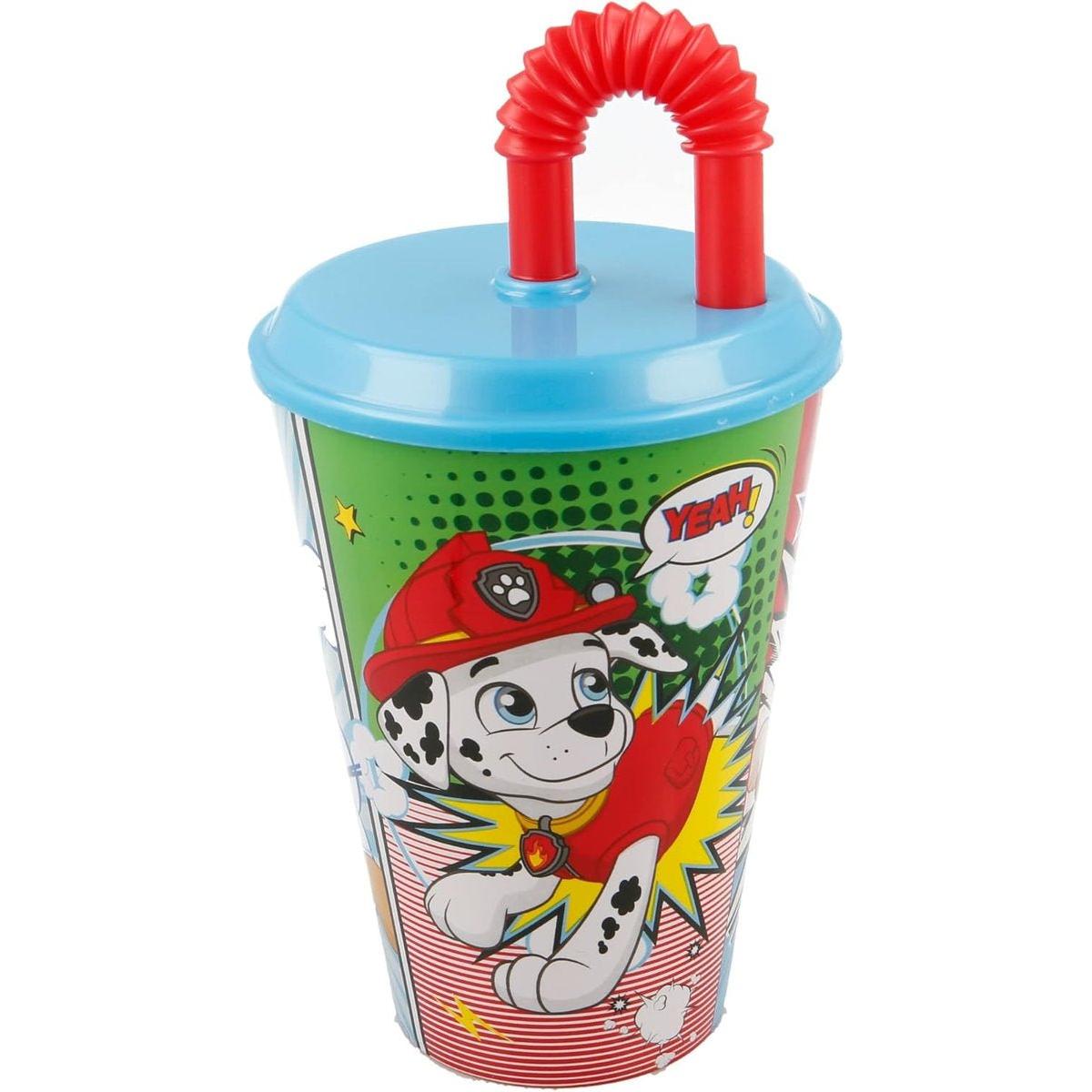 VASO CAÑA EASY 430 ML PAW PATROL - ILUSION SHOP