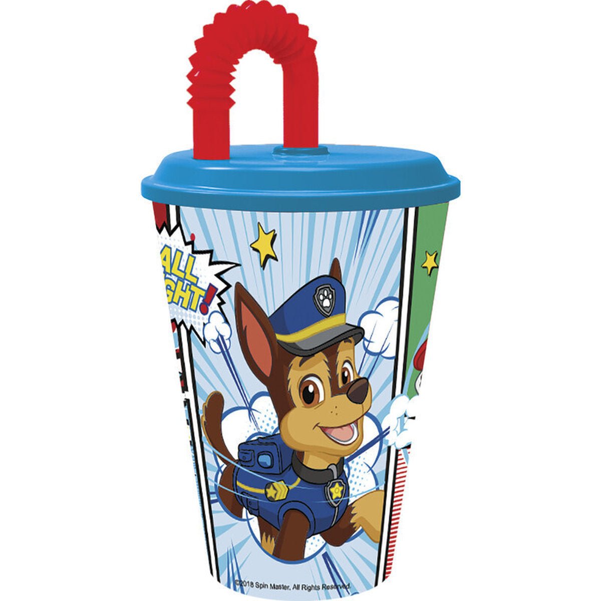VASO CAÑA EASY 430 ML PAW PATROL - ILUSION SHOP