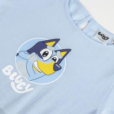 VESTIDO SINGLE JERSEY FANTASIA BLUEY - ILUSION SHOP