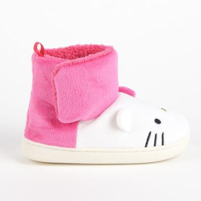 ZAPATILLAS DE CASA BOTA APLICACIONES HELLO KITTY - ILUSION SHOP