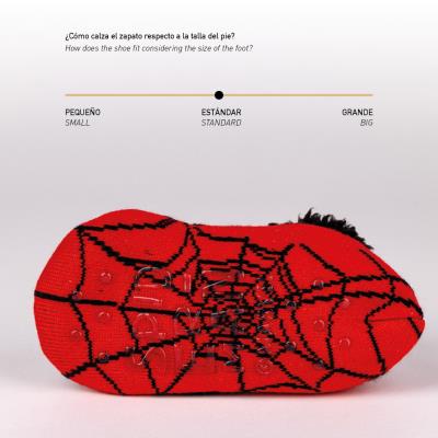 ZAPATILLAS DE CASA SUELA BLANDA CALCETÍN SPIDERMAN - ILUSION SHOP