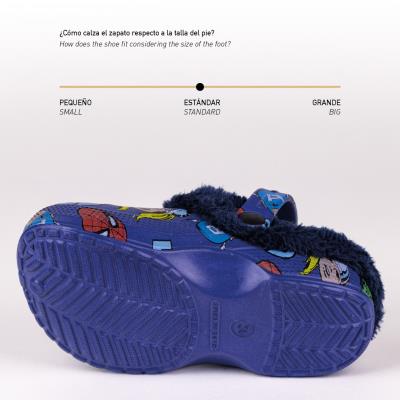 ZAPATILLAS DE CASA ZUECO BORREGUILLO AVENGERS - ILUSION SHOP