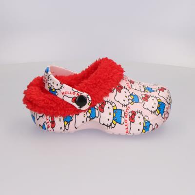 ZAPATILLAS DE CASA ZUECO BORREGUILLO HELLO KITTY - ILUSION SHOP